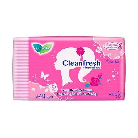 LAURIER CLEANFRESH PANTYLINERS PERFUMED 20P