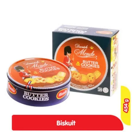 MONDE BUTTER COOKIES 454G