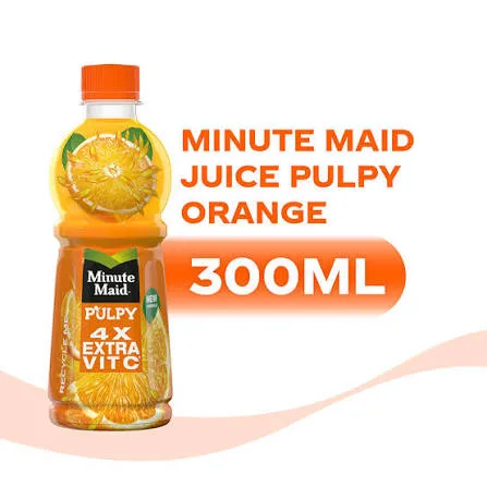 MINUMAN MINUTE PULPY ORANGE 300ML