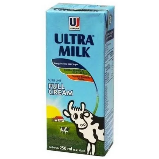 SUSU MILK UHT FULL CREAM 250ML