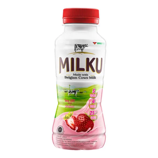 SUSU MILKU SRAWBERRY 200ML