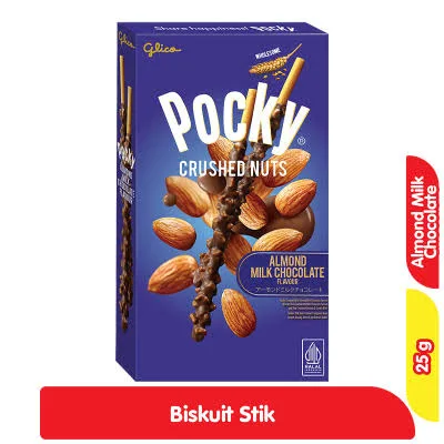 POCKY ALMOND MILK COK 25G