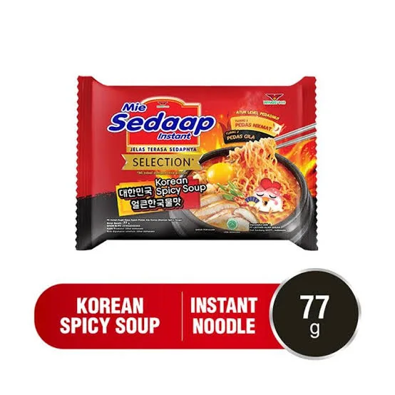 SEDAAP KOREAN SPICY SOUP 77G