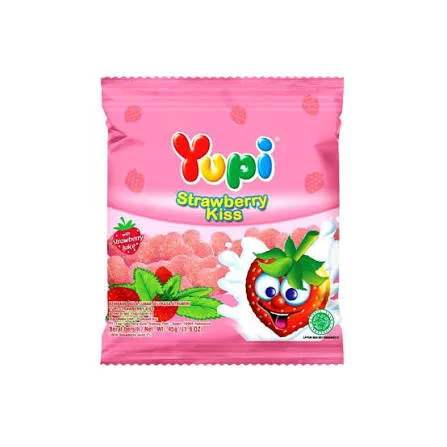 YUPI STRAWBERRY KISS 45G