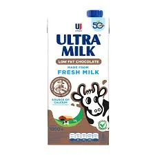 ULTRA MILK LOW FAT COKELAT 1L