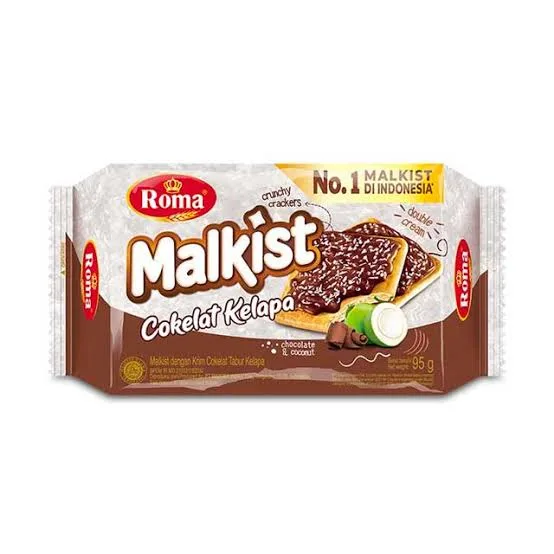 ROMA MALKIST COKELAT KELAPA 95G