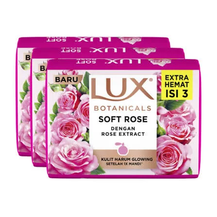 LUX SOFT ROSE BAR 100G