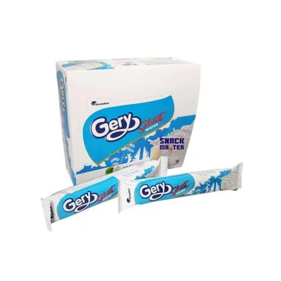GERY SALUUT WAFER COCONUT 21G