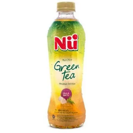 NU GREEN TEA ROCK SUGAR 330ML