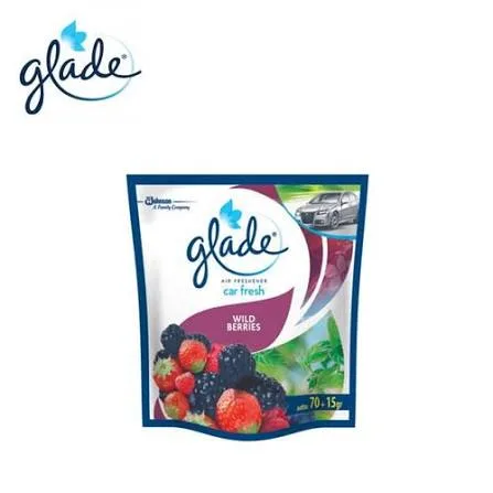 GLADE CAR WILD BERRIES 70G
