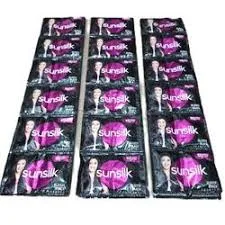 SUNSILK SHMP GLOSSY BLACK 10G