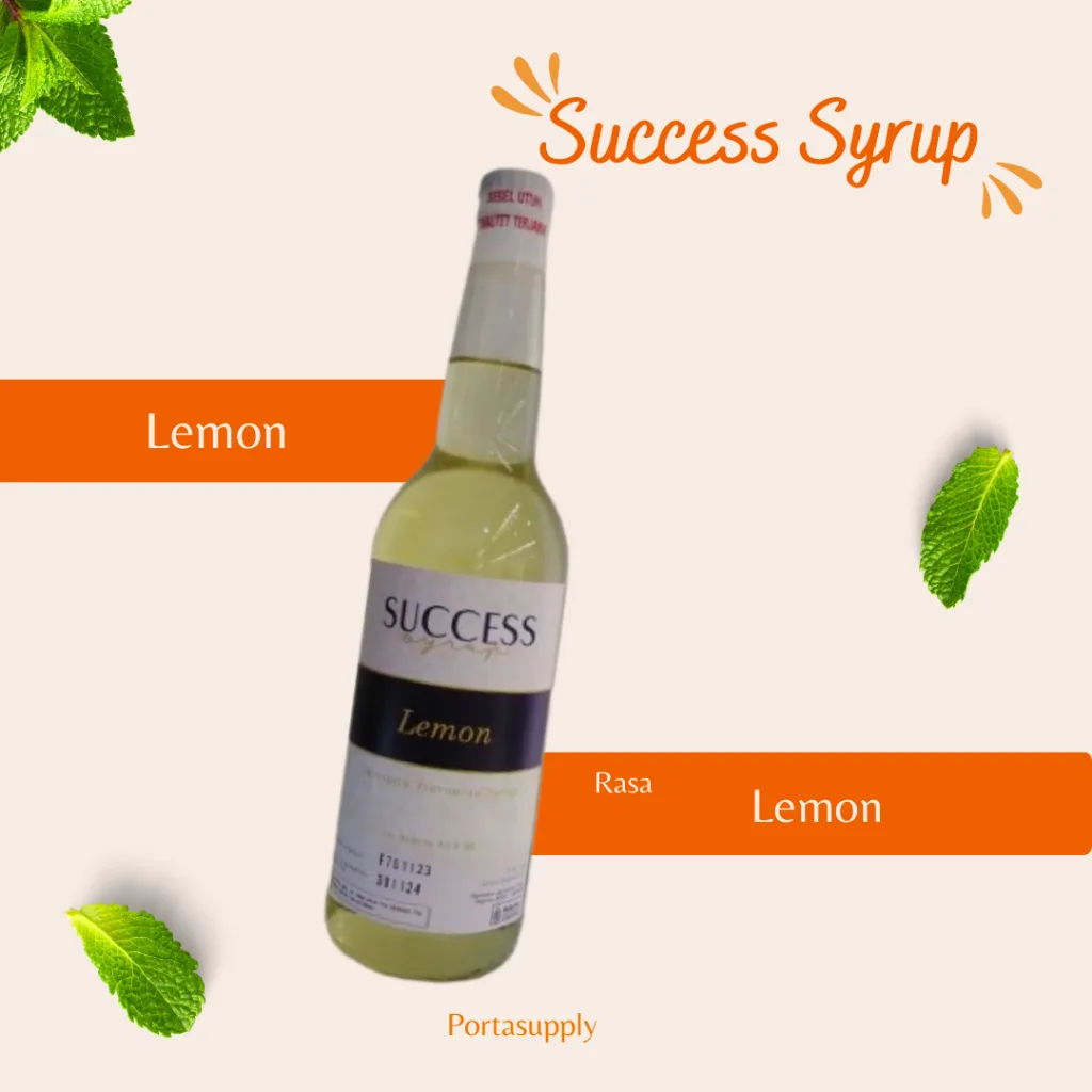 SUCCESS SYRUP LEMON 620ML