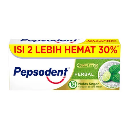 PEPSODENT HERBAL 2*150G