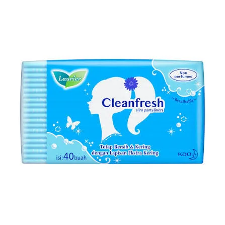 LAURIER CLEANFRESH PANTYLINERS PERFUMED 40P