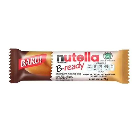 NUTTELA B-READY 22GR