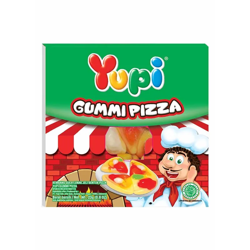 YUPI GUMMI PIZZA 23G
