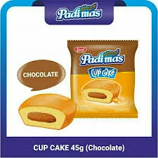 PADIMAS CUPCAKE CHOCOLATEN 45G