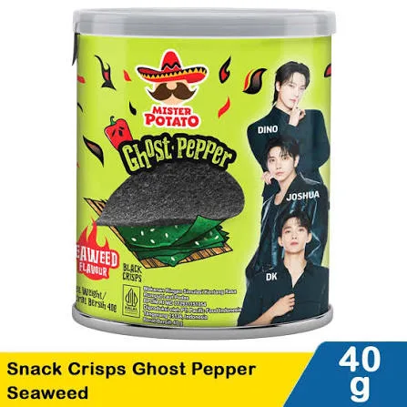 MISTER POTATO GHOST PEPPER SEAWED