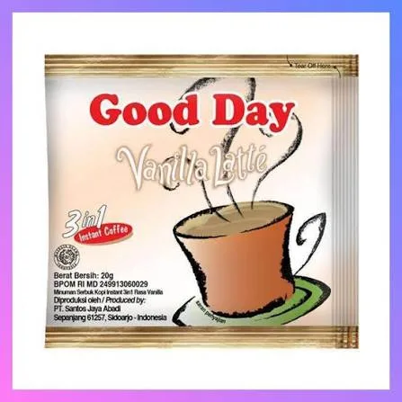GOOD DAY VAN LATTE 3IN1 20G