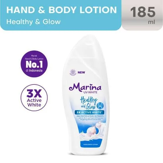 MARINA BODY LOTION HEALTY&GLOW 185ML