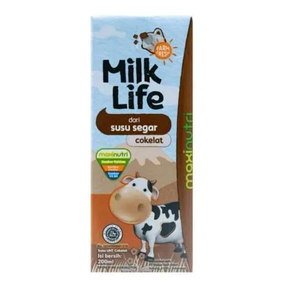 SUSU MILK LIFE COKELAT 200ML