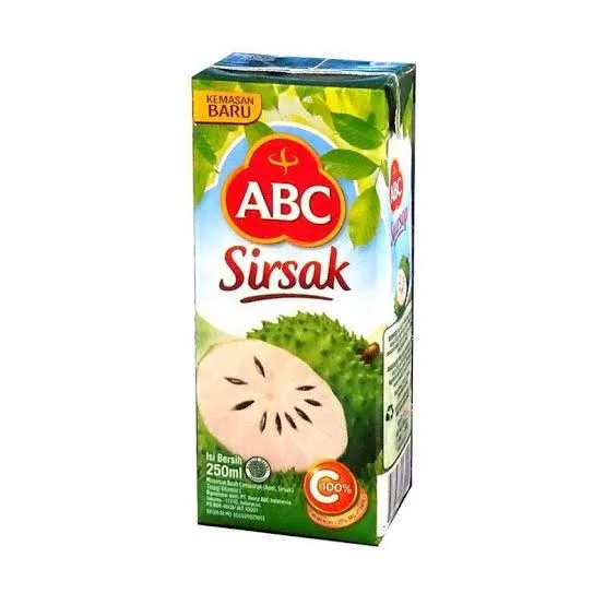 MINUMAN ABC JUICE SIRSAK 250ML