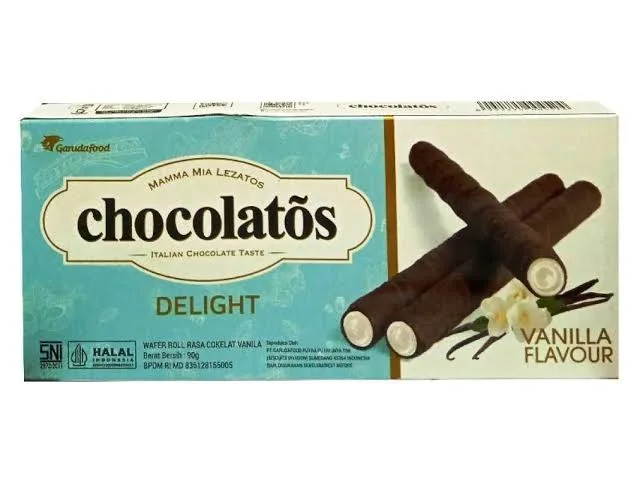 WAFER CHOCOLATOS VANILLA BOX