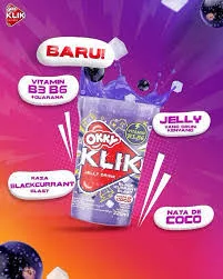 OKKY KLIK BLACKCURRANT 220ML