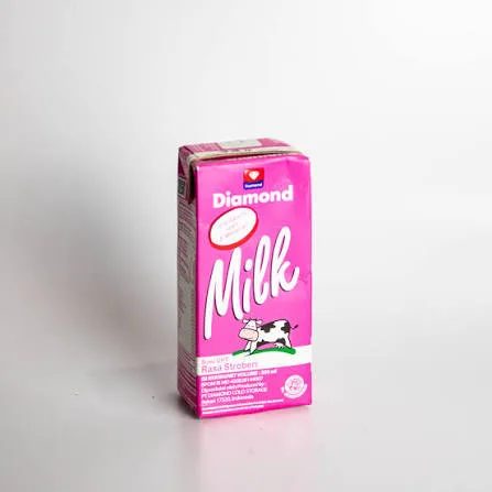 DIAMOND MILK STROBERI 200ML