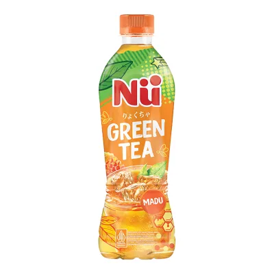 NU GREEN TEA MADU 450ML
