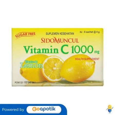 SIDOMUNCUL VIT C1000 LMN 4G