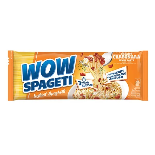 WOW SPAGHETTI CARBONARA 80G