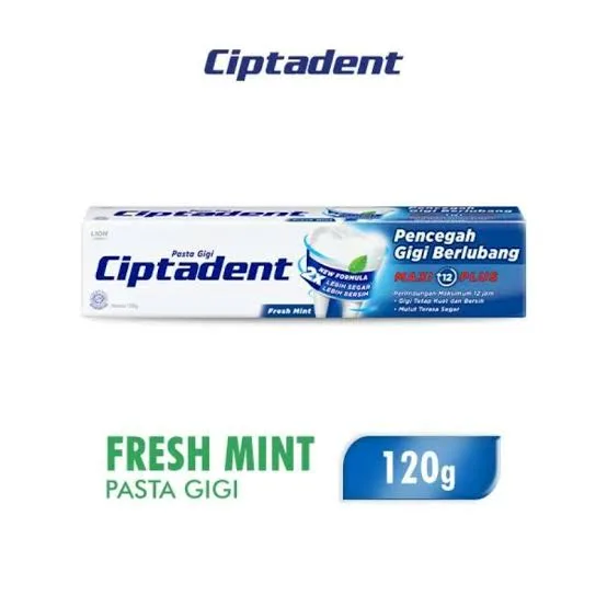 PASTA GIGI CIPTADENT FRESH MINT 120G