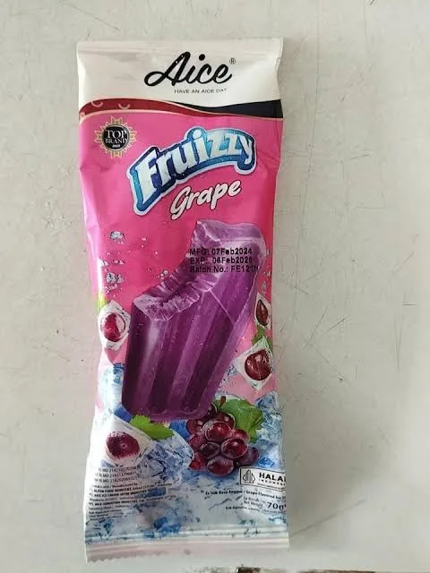 ES KRIM AICE FRUIZY GRAPE
