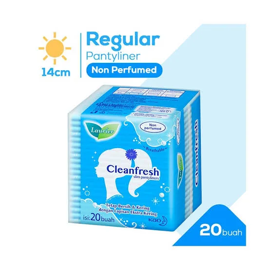 LAURIER CLEANFRESH PANTYLINER NON P 20P