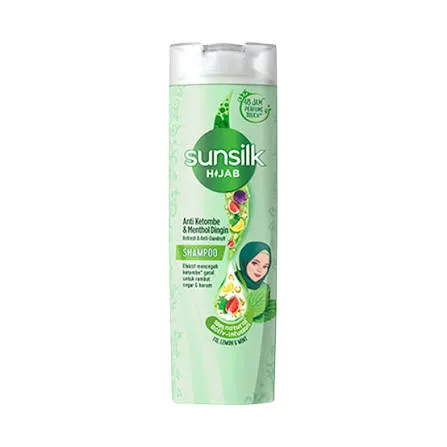 SUNSILK SHAMPO ANTI KETOMBE MENTHOL 160ML