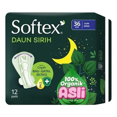 SOFTEX DAUN SIRIH 36CM 12P