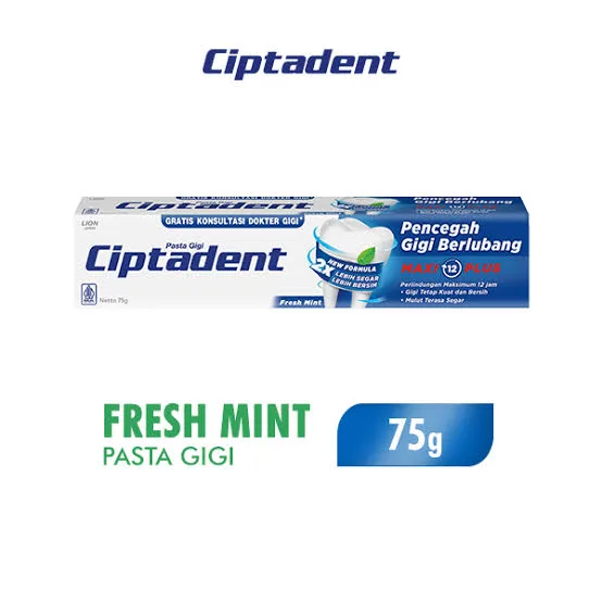 PASTA GIGI CIPTADENT FRESH MINT 75G