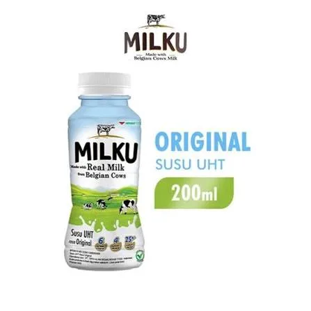 SUSU MILKU BELGIAN COWS ORI 200ML