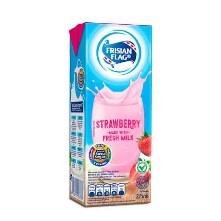 FRISIAN FLAG UHT STROBERI 225ML