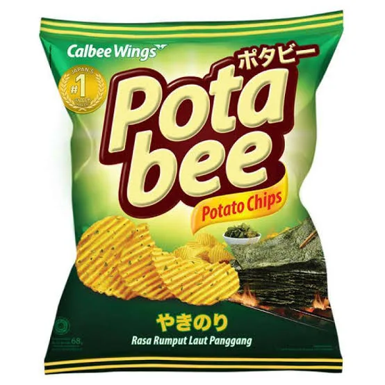 POTA BEE SEAWED GRILL 68G