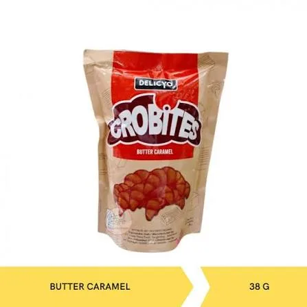 DELICYO CROBITES BUTTER CARAMEL 38G
