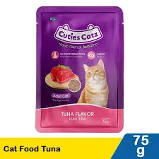 MAKANAN KUCING CUTIES CATSZ TUNA 75G