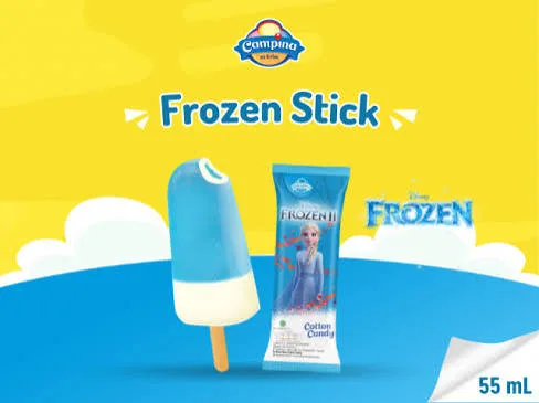 CAMPINA ES KRIM FROZEN COTTON CANDY