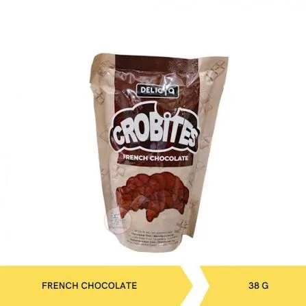 DELICYO CROBITES FRENCH CHOCO 38G