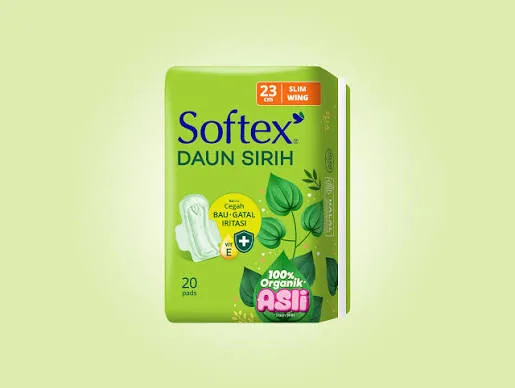SOFTEX DAUN SIRIH 23CM 20P