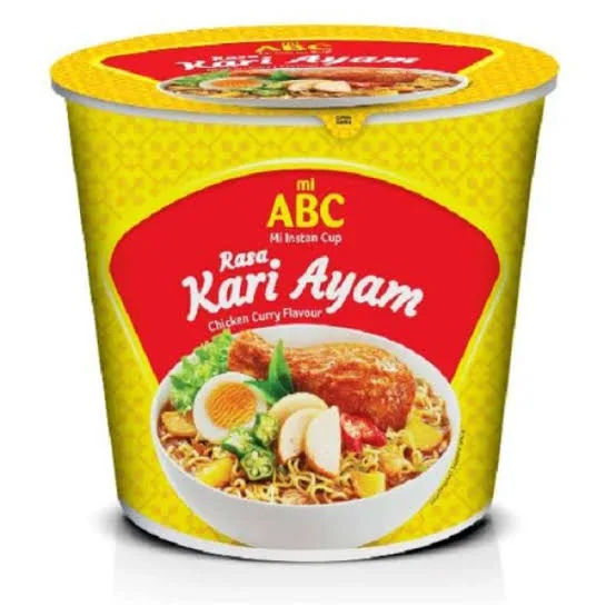 MIE CUP ABC CUP KARI AYAM 60GR