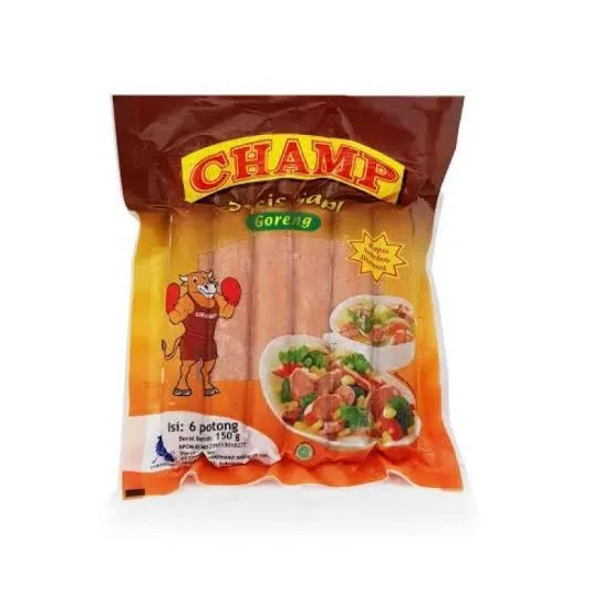 NUGGET CHAMP BEEF SAUSAGE 150G