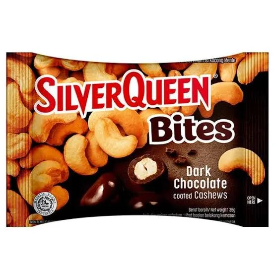 SILVERQUEEN BITES DARK 30G
