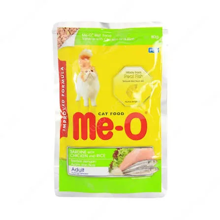 MAKANAN KUCING ME-O SARDINES 80G